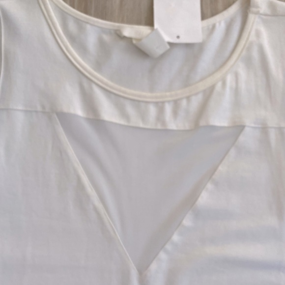 NWT H&M White Cutout Bodysuit - Picture 4 of 6